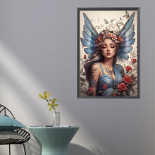 Load image into Gallery viewer, AB Diamond Painting - Full Round - butterfly girl (40*60CM)
