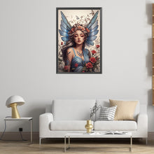 Load image into Gallery viewer, AB Diamond Painting - Full Round - butterfly girl (40*60CM)
