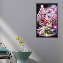 Load image into Gallery viewer, AB Diamond Painting - Full Round - pink flower room (40*65CM)
