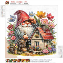 Load image into Gallery viewer, Diamond Painting - Partial Special Shaped - Easter Garden Gnome (30*30CM)
