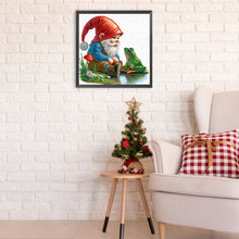 Load image into Gallery viewer, Diamond Painting - Partial Special Shaped - Easter Garden Gnome (30*30CM)
