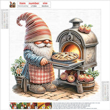 Load image into Gallery viewer, Diamond Painting - Partial Special Shaped - Easter Garden Gnome (30*30CM)
