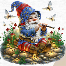 Load image into Gallery viewer, Diamond Painting - Partial Special Shaped - Easter Garden Gnome (30*30CM)
