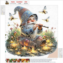 Load image into Gallery viewer, Diamond Painting - Partial Special Shaped - Easter Garden Gnome (30*30CM)

