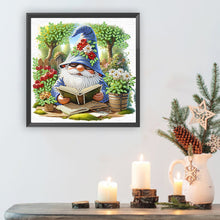 Load image into Gallery viewer, Diamond Painting - Partial Special Shaped - Easter Garden Gnome (30*30CM)
