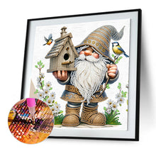 Load image into Gallery viewer, Diamond Painting - Partial Special Shaped - Easter Garden Gnome (30*30CM)

