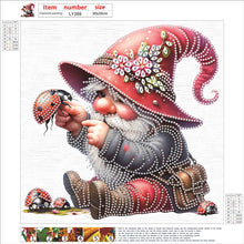 Load image into Gallery viewer, Diamond Painting - Partial Special Shaped - Easter Garden Gnome (30*30CM)
