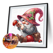 Load image into Gallery viewer, Diamond Painting - Partial Special Shaped - Easter Garden Gnome (30*30CM)
