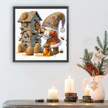 Load image into Gallery viewer, Diamond Painting - Partial Special Shaped - Easter Garden Gnome (30*30CM)
