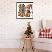 Load image into Gallery viewer, Diamond Painting - Partial Special Shaped - Easter Garden Gnome (30*30CM)
