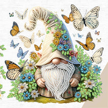 Load image into Gallery viewer, Diamond Painting - Partial Special Shaped - Easter Garden Gnome (30*30CM)
