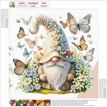 Load image into Gallery viewer, Diamond Painting - Partial Special Shaped - Easter Garden Gnome (30*30CM)
