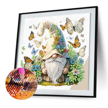 Load image into Gallery viewer, Diamond Painting - Partial Special Shaped - Easter Garden Gnome (30*30CM)
