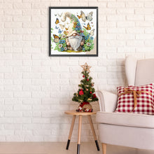 Load image into Gallery viewer, Diamond Painting - Partial Special Shaped - Easter Garden Gnome (30*30CM)
