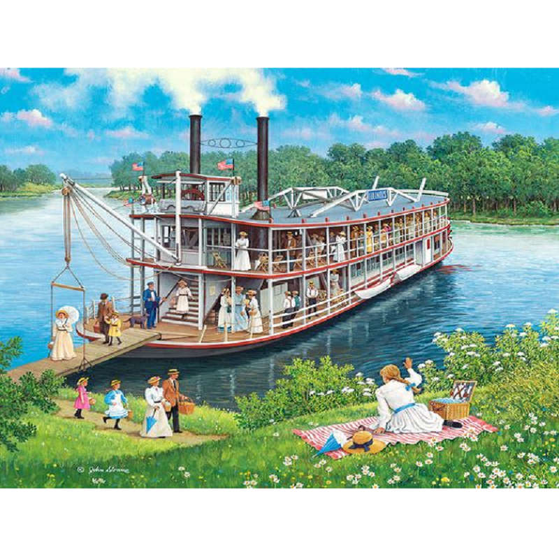 Diamond Painting - Full Square - Country picnic (70*50CM)