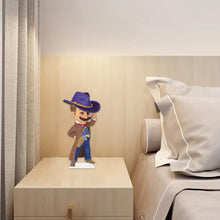 Load image into Gallery viewer, Acrylic Cowboy DIY Diamond Painting Tabletop Ornament Kit for Home Office Decor
