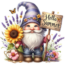 Load image into Gallery viewer, Diamond Painting - Full Round - Flower Gnome (30*30CM)
