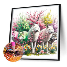 Load image into Gallery viewer, Diamond Painting - Full Round - garden wolf (30*30CM)
