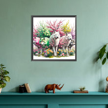 Load image into Gallery viewer, Diamond Painting - Full Round - garden wolf (30*30CM)
