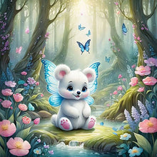 Load image into Gallery viewer, Diamond Painting - Full Round - garden bear (30*30CM)
