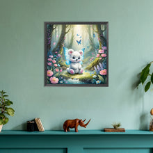 Load image into Gallery viewer, Diamond Painting - Full Round - garden bear (30*30CM)
