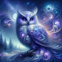 Load image into Gallery viewer, Diamond Painting - Full Round - owl (30*30CM)
