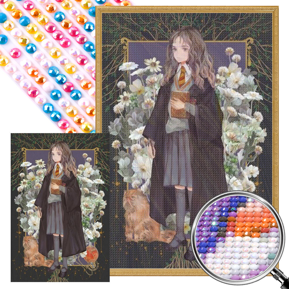 AB Diamond Painting - Full Round - Hermione (40*60CM)