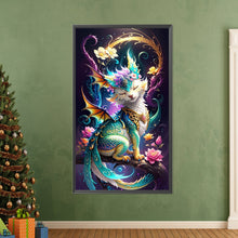 Load image into Gallery viewer, AB Diamond Painting - Full Round - Flower mythical beast (40*70CM)
