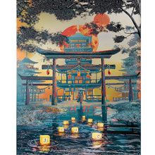 Load image into Gallery viewer, Diamond Painting - Full Round - ancient gate (40*50CM)
