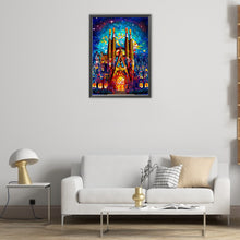 Load image into Gallery viewer, AB Diamond Painting - Full Round - stained castle glass art (40*55CM)
