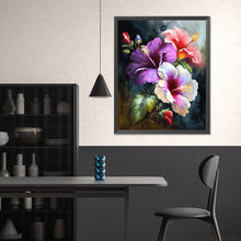 Load image into Gallery viewer, Diamond Painting - Full Square - Hibiscus (40*50CM)
