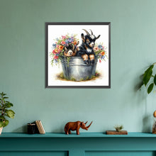 Load image into Gallery viewer, Diamond Painting - Full Round - Iron Bucket Lamb (30*30CM)
