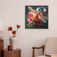 Load image into Gallery viewer, Diamond Painting - Full Round - dragonfly (30*30CM)
