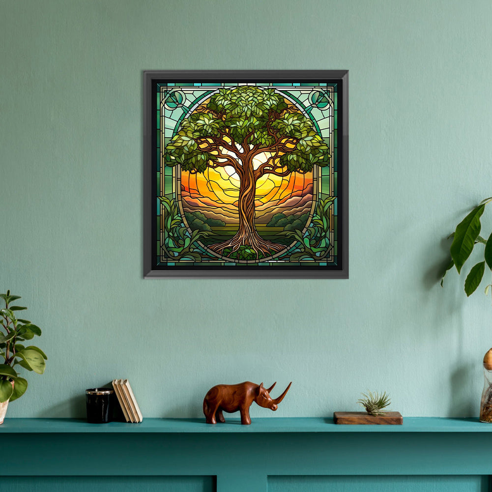 Diamond Painting - Full Square - life Tree (30*30CM)