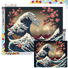 Load image into Gallery viewer, Diamond Painting - Full Square - Ukiyoe waves (50*40CM)
