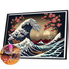 Load image into Gallery viewer, Diamond Painting - Full Square - Ukiyoe waves (50*40CM)
