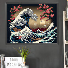 Load image into Gallery viewer, Diamond Painting - Full Square - Ukiyoe waves (50*40CM)
