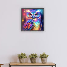Load image into Gallery viewer, Diamond Painting - Full Round - Colorful owl (30*30CM)
