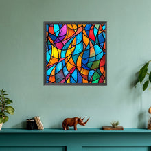 Load image into Gallery viewer, Diamond Painting - Full Round - abstract color blocks (30*30CM)
