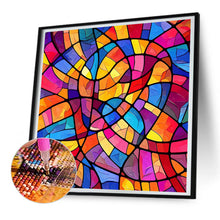 Load image into Gallery viewer, Diamond Painting - Full Round - abstract color blocks (30*30CM)
