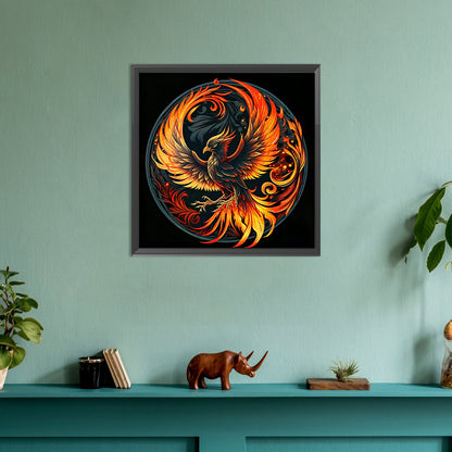 Diamond Painting - Full Round - Phoenix (30*30CM)