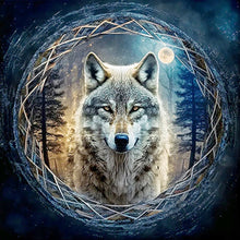 Load image into Gallery viewer, Diamond Painting - Full Round - coyote (30*30CM)
