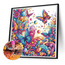 Load image into Gallery viewer, Diamond Painting - Partial Special Shaped - Butterfly (30*30CM)
