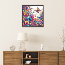 Load image into Gallery viewer, Diamond Painting - Partial Special Shaped - Butterfly (30*30CM)
