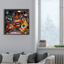 Load image into Gallery viewer, Diamond Painting - Full Round - teddy bear&#39;s midnight harem (30*30CM)
