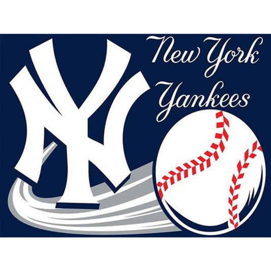 Diamond Painting - Full Round - new york yankees (40*30CM)