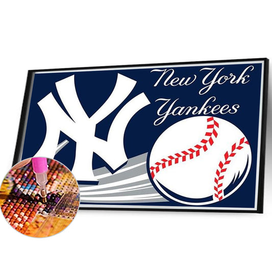 Diamond Painting - Full Round - new york yankees (40*30CM)