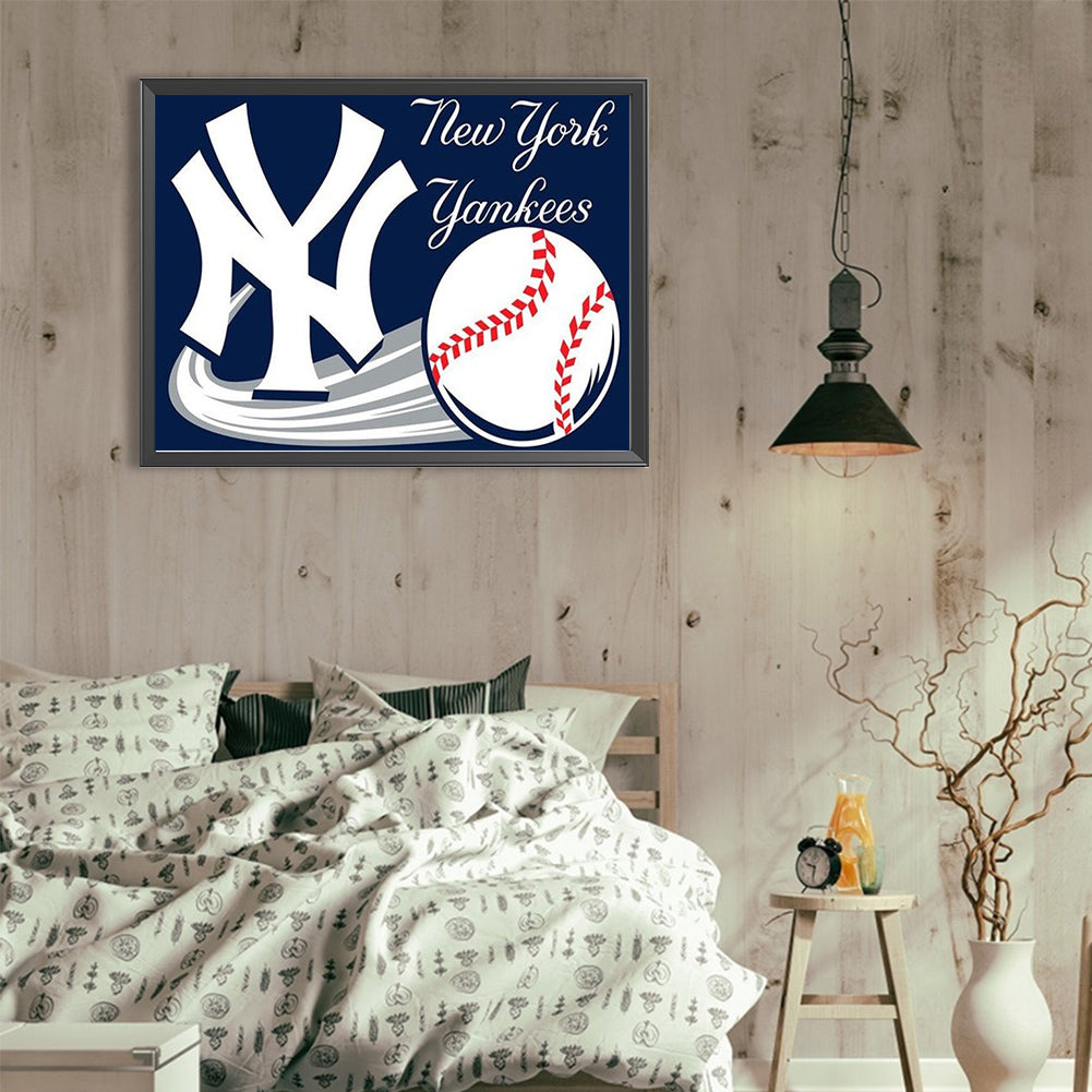 Diamond Painting - Full Round - new york yankees (40*30CM)