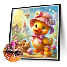 Load image into Gallery viewer, Diamond Painting - Full Round - little yellow duck (30*30CM)
