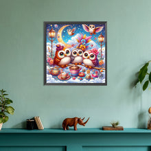 Load image into Gallery viewer, Diamond Painting - Full Round - owl (30*30CM)
